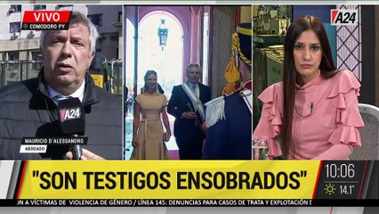 CASO CONTRA ALBERTO FERNÁNDEZ: "SON TESTIGOS ENSOBRADOS" - Mauricio D'Alessandro