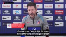 Simeone pas inquiet concernant Alvarez et Sørloth