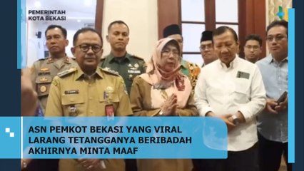ASN Pemkot Bekasi Yang Viral Larang Tetangganya Beribadah Akhirnya Minta Maaf