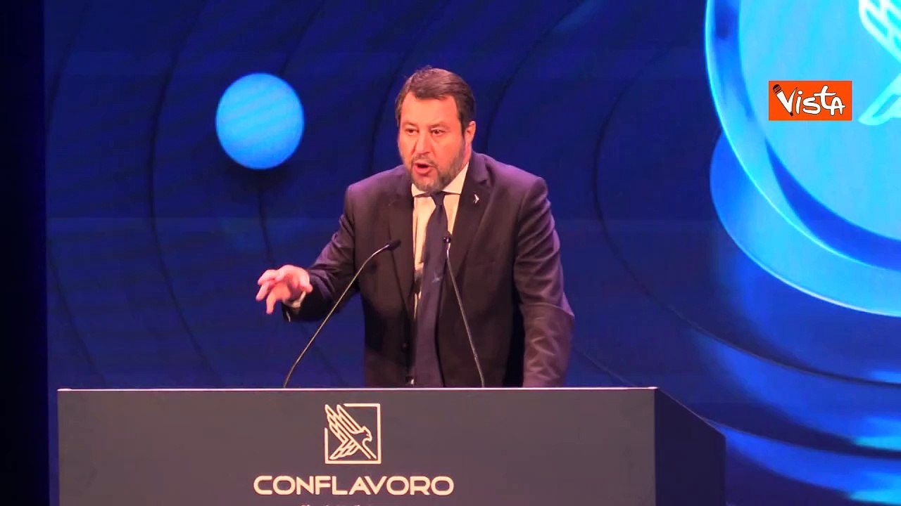 Salvini: "L'Italia ? una Repubblica fondata sul lavoro, non sulla Cgil e sulle sue richieste"