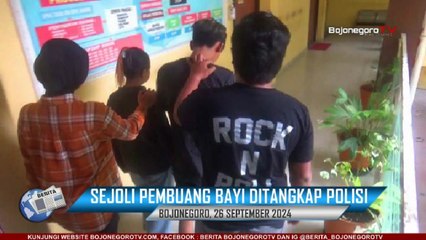 Polres Bojonegoro Tangkap Sejoli Pembuang Bayi di Kapas