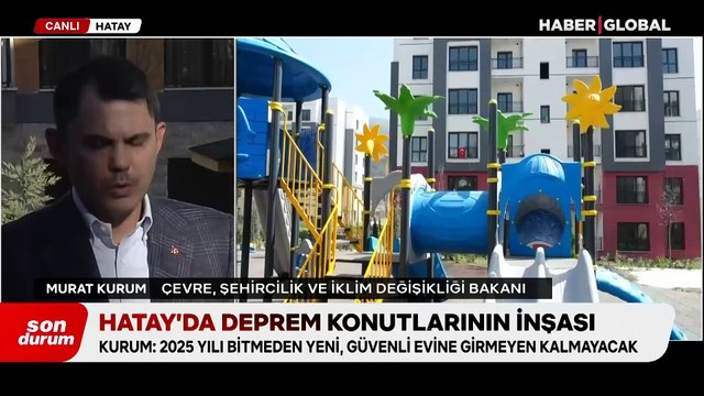 Murat Kurum: 140 bin konutu 2025 sonuna kadar teslim edeceğiz