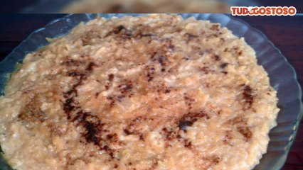 Arroz doce com amendoim