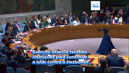 Netanyahu diz às forças israelitas para continuarem a lutar com “toda a força” no Líbano