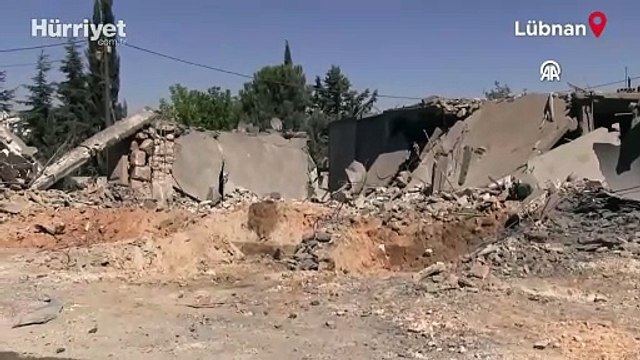 İsrail ordusu Lübnan-Suriye sınırında 8 ayrı bölgeye saldırı düzenledi