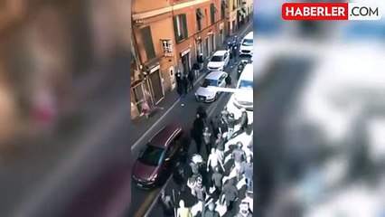 İtalya'da olaylı derbi! Sokaklar savaş alanına döndü: 15 yaralı var