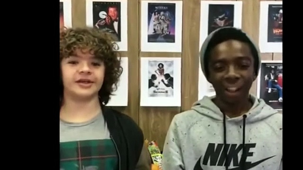 Stranger Things Cast - TRY NOT TO LAUGH - Best Funniest Moments 2017