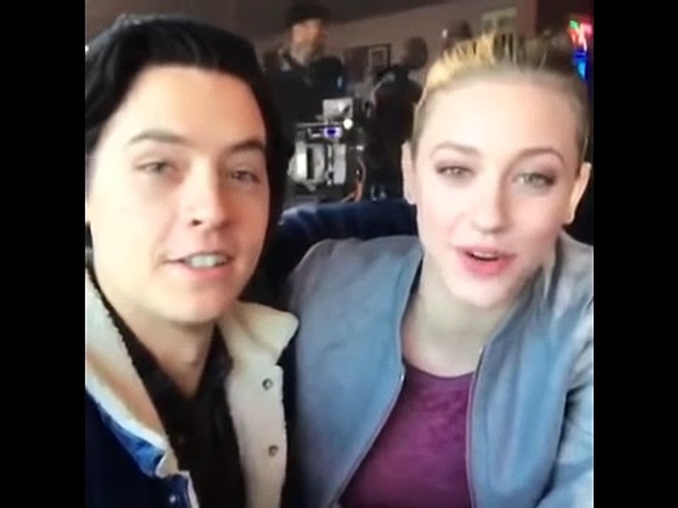 Riverdale Cast  - Cole, KJ Apa, Lili, Camila  CUTE AND FUNNY MOMENTS 2018