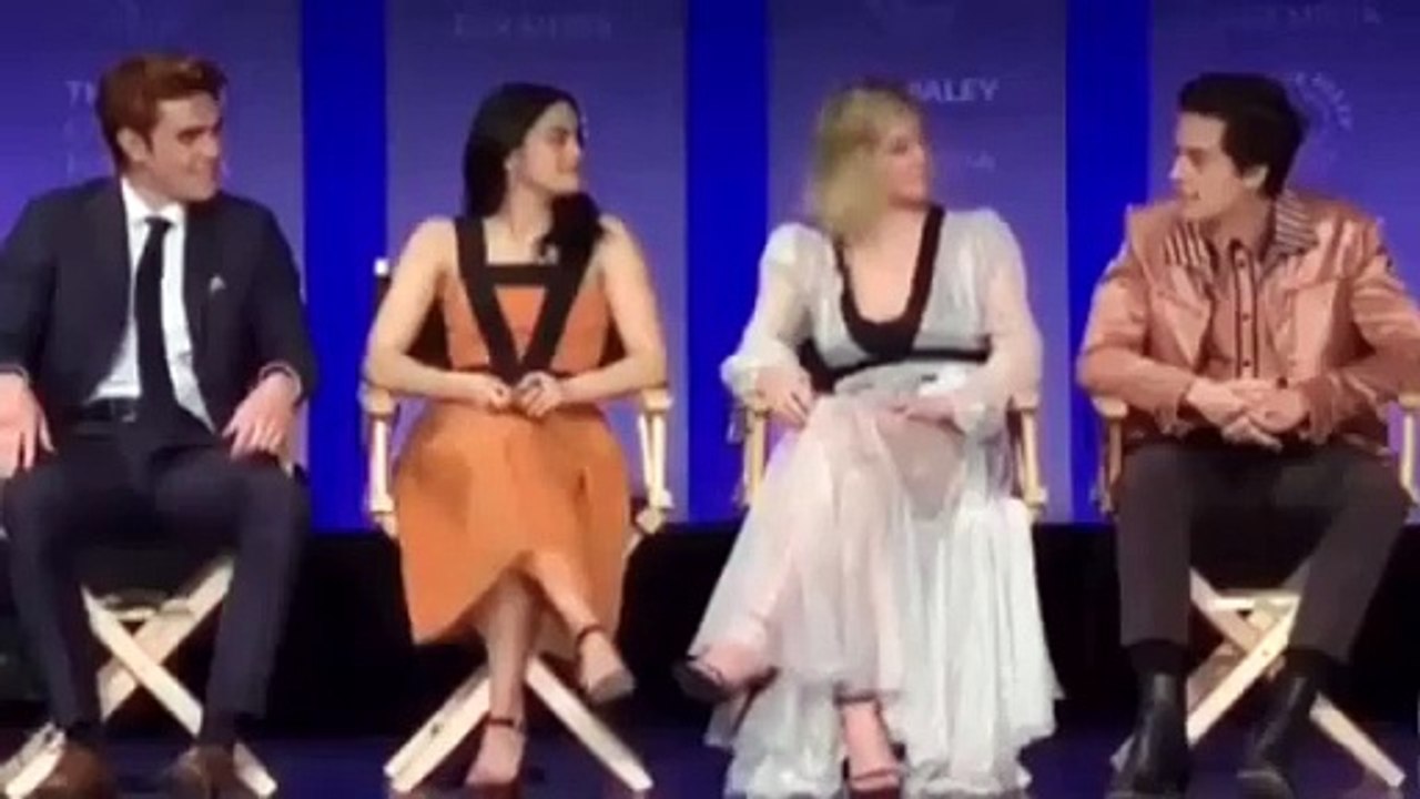 Riverdale Cast  - Cole, KJ Apa, Lili, Camila  CUTE AND FUNNY MOMENTS 2018 #2