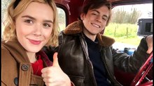 Ross Lynch & Kiernan Shipka - CUTE AND FUNNY MOMENTS (Chilling Adventures of Sabrina 2018)