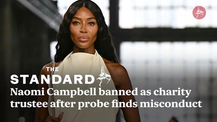 Naomi Campbell banned as charity trustee after probe finds misconduct