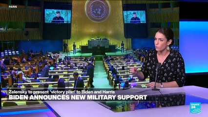 Ukraine's Zelensky to present 'victory plan' to Biden and Harris