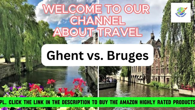 Ghent vs. Bruges Which Belgian City Should You Visit #GhentVsBruges , #belgiumtravel