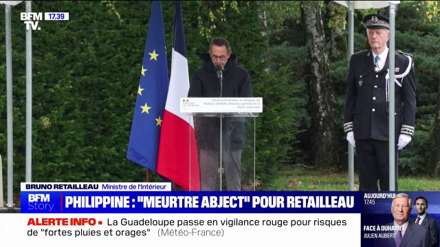 Mort de Philippine: Bruno Retailleau dénonce un meurtre abject