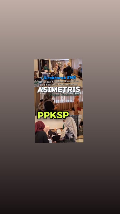 Kunjungan ke Satuan Pendidikan Pada Kegiatan Pendampingan ASIMETRIS