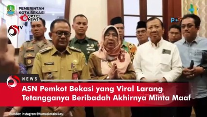 ASN Pemkot Bekasi yang Viral Larang Tetangganya Beribadah Akhirnya Minta Maaf