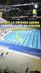 La Défense Arena se Convertit en Piscine Olympique en Seulement 36 Jours 🏊‍♂️