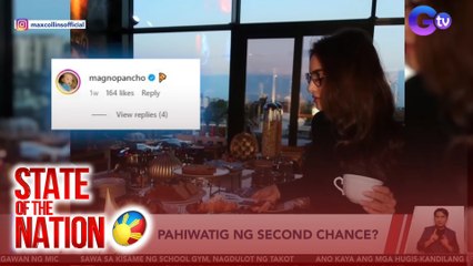 On spotlight ang pagiging sweet and supportive ng ex-couple na sina Max Collins at Pancho Magno sa isa't isa online at iba pa sa Entertainment Spotlight | SONA