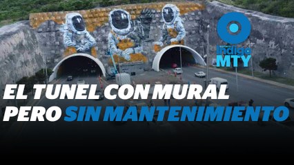 Túnel de la Loma Larga: millones para el arte... pero sin mantenimiento | Reporte Indigo