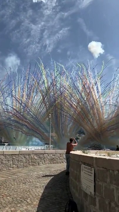 Un feu d'artifice encore jamais vu...