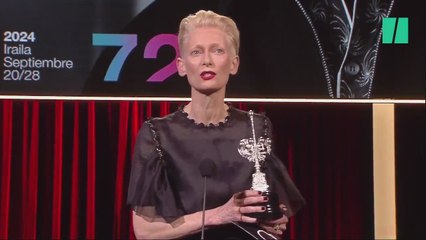 Pedro Almodóvar recibe el Premio Donostia en el Festival Internacional de Cine de San Sebastián