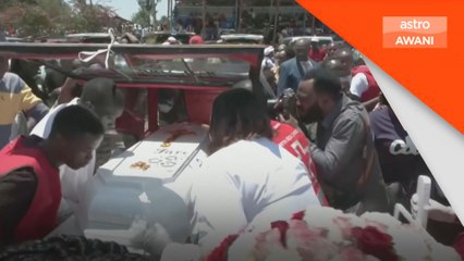 Ribuan berkabung, beri penghormatan akhir untuk mangsa kebakaran