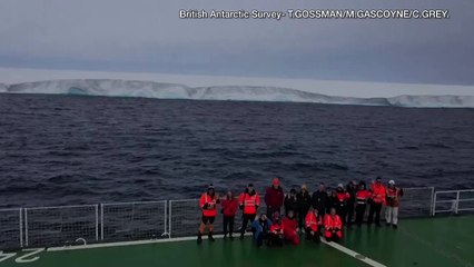 Check Out The World’s Largest Iceberg!