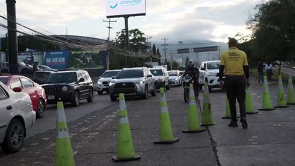 Cerrado Bulevar Suyapa por carnaval