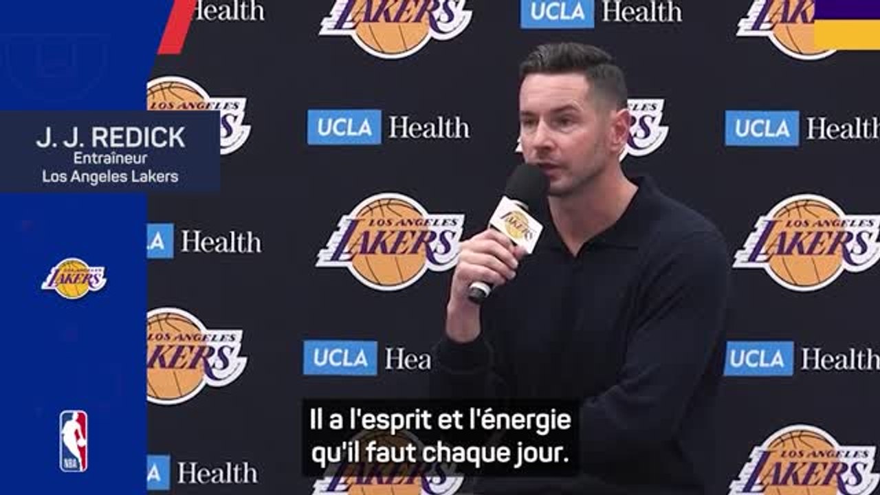 Lakers - JJ Redick : "Coacher LeBron et son fils Bronny, je ne le vois pas comme un défi"
