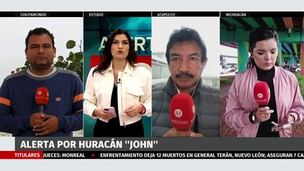 Lluvias continuas por 'John' no dan tregua en Chilpancingo