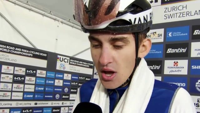 Cyclisme - UCI World Championships Zurich 2024 - Paul Seixas : C'était très dur, j'ai essayé de survivre