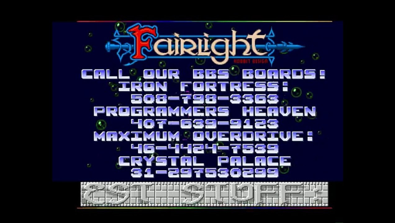 Amiga Cracktro - Sidmon 2 by Fairlight