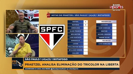 "ALAN FRANCO FOI UM DOS MELHORES", CRAVA PRAETZEL AO FALAR SOBRE ELIMINAÇÃO DO SÃO PAULO NA LIBERTADORES