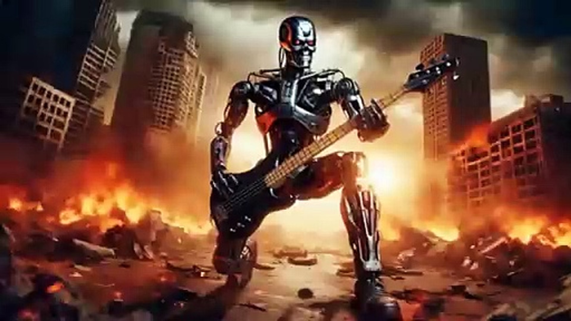 ⁣Metal Robot