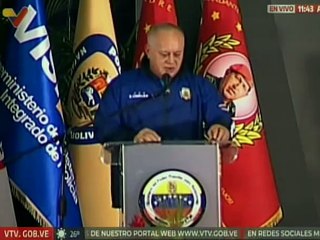 Vicepdte. Sec. Diosdado Cabello participa en el Foro Golpe Mediático Empresarial Continuado