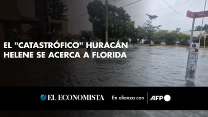 El catastrófico huracán Helene se acerca a Florida