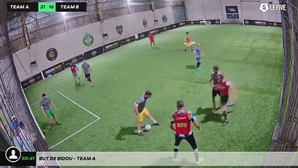 But de Bidou - Team A