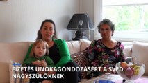 Fizetést kaphatnak a svéd nagyszülők azért, hogy unokáikról gondoskodjanak