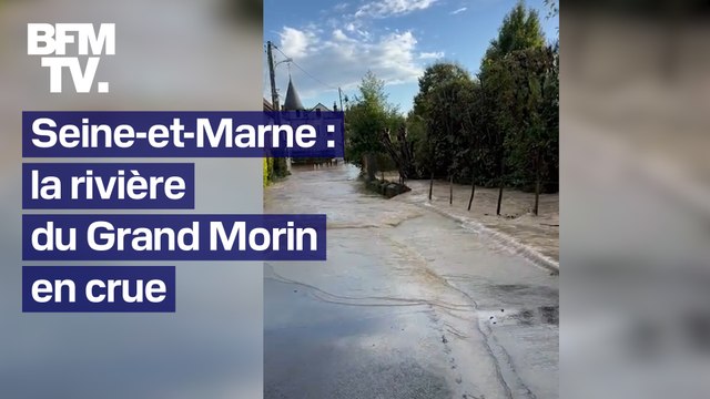 La Seine-et-Marne en vigilance orange à cause de la crue du Grand Morin