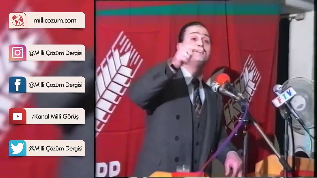 Tarih Boyunca Hak Batıl Mücadelesinde Adil Düzen Konferansı - RP Fatih İlçe Teşkilatı - 1994