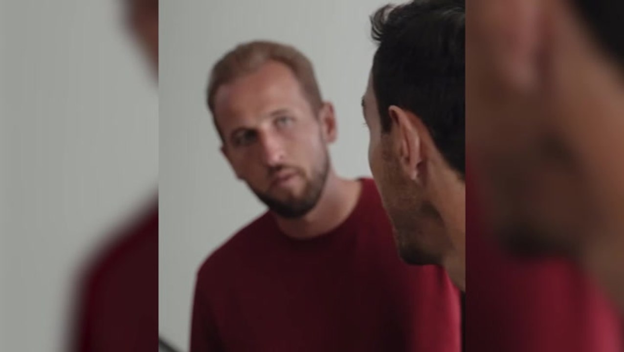 Harry Kane swaps football for acting as he stars in The Office-style mockumentary advert