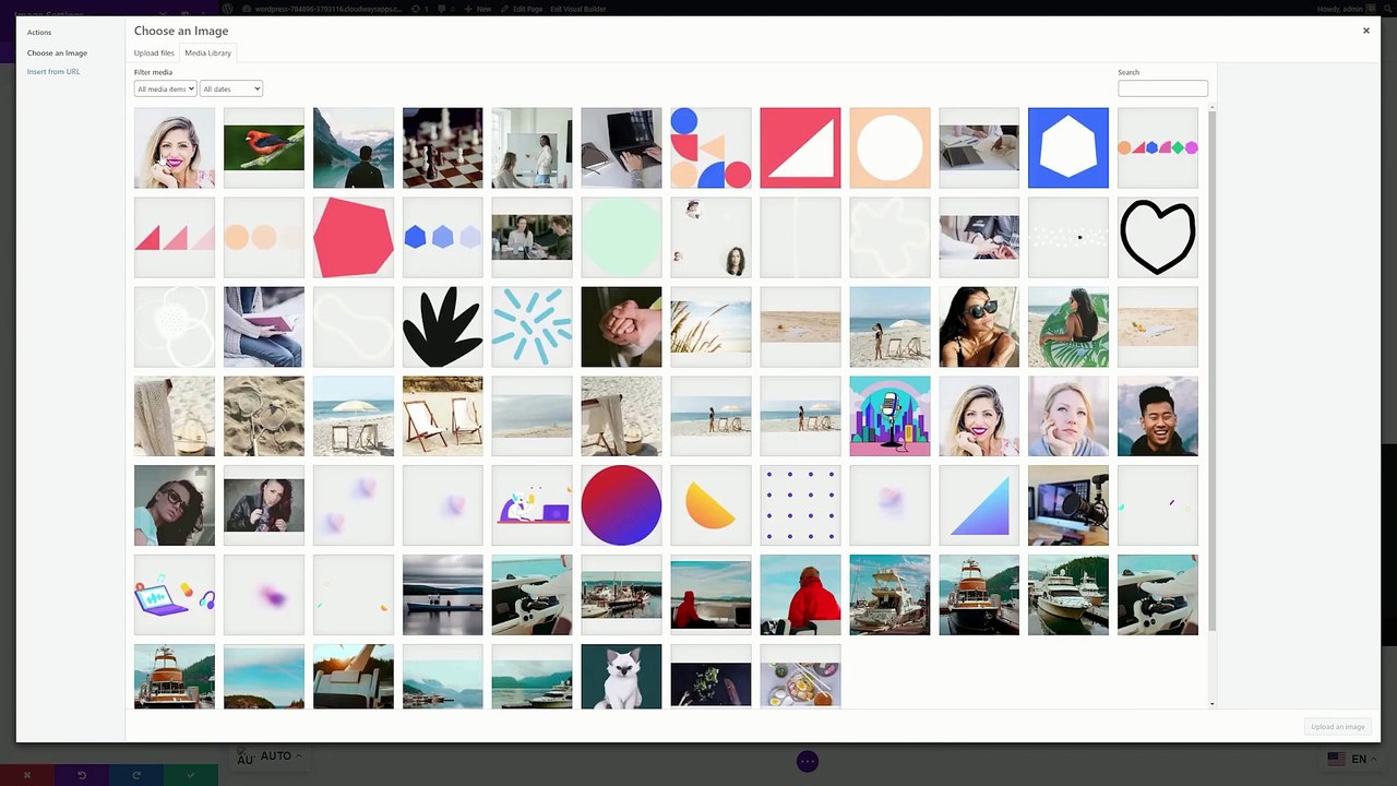 Como aumentar a escala de imagens no WordPress