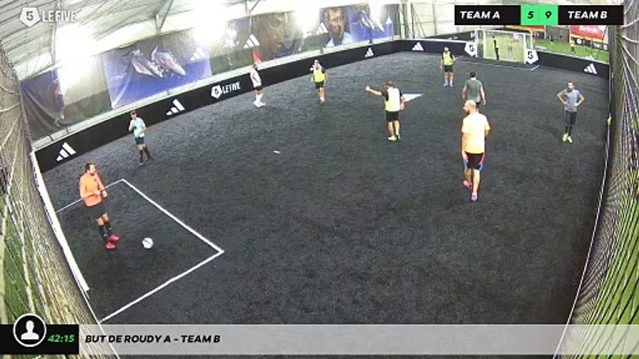 But de Roudy A - Team B