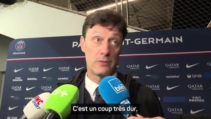 PSG - Castellazzi : "Un coup très dur mais pas un coup d'arrêt"