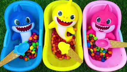 Satisfying ASMR l Magic Bathtubs with Rainbow Kinetic Sand M&M's & Skittles Candy Mixing Cutting