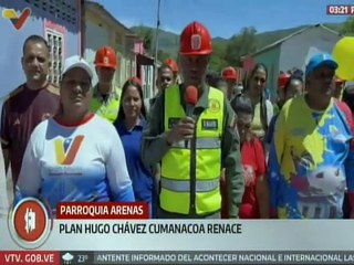 Sucre | Plan “Hugo Chávez, Cumanacoa Renace” rehabilita espacios integrales en la parroquia Arenas