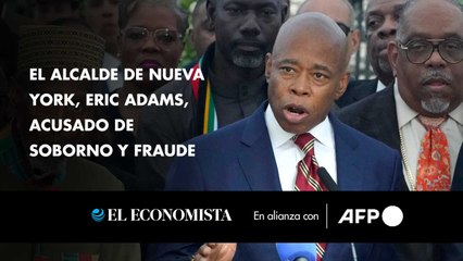 El alcalde de Nueva York, Eric Adams, acusado de soborno y fraude