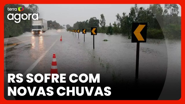 Temporais causaram interdição de rodovias e suspensão de aulas no RS, diz repórter