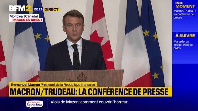 Emmanuel Macron: La France s'oppose à ce que le Liban devienne un nouveau Gaza