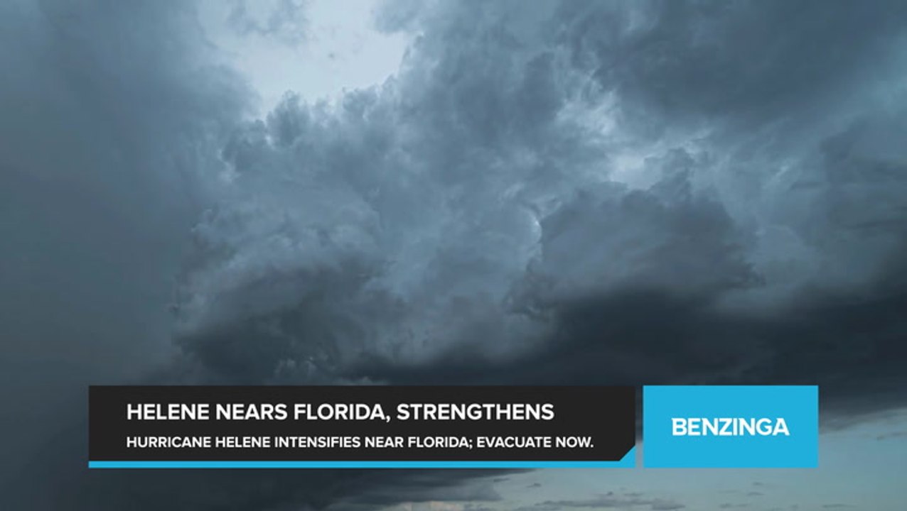 Hurricane Helene Intensifies as It Approaches the Florida Coast. Residents Urged to Evacuate